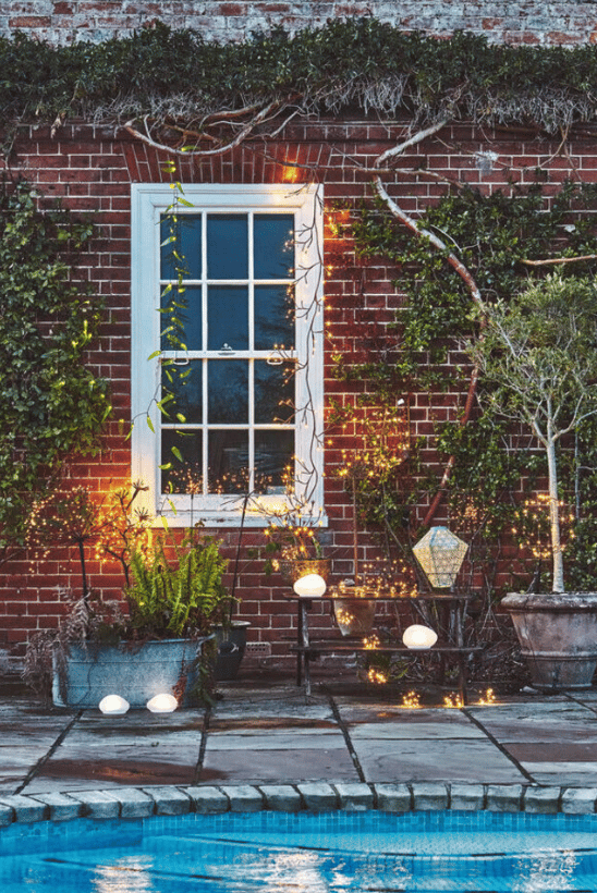 Solar Glass Pebble Light