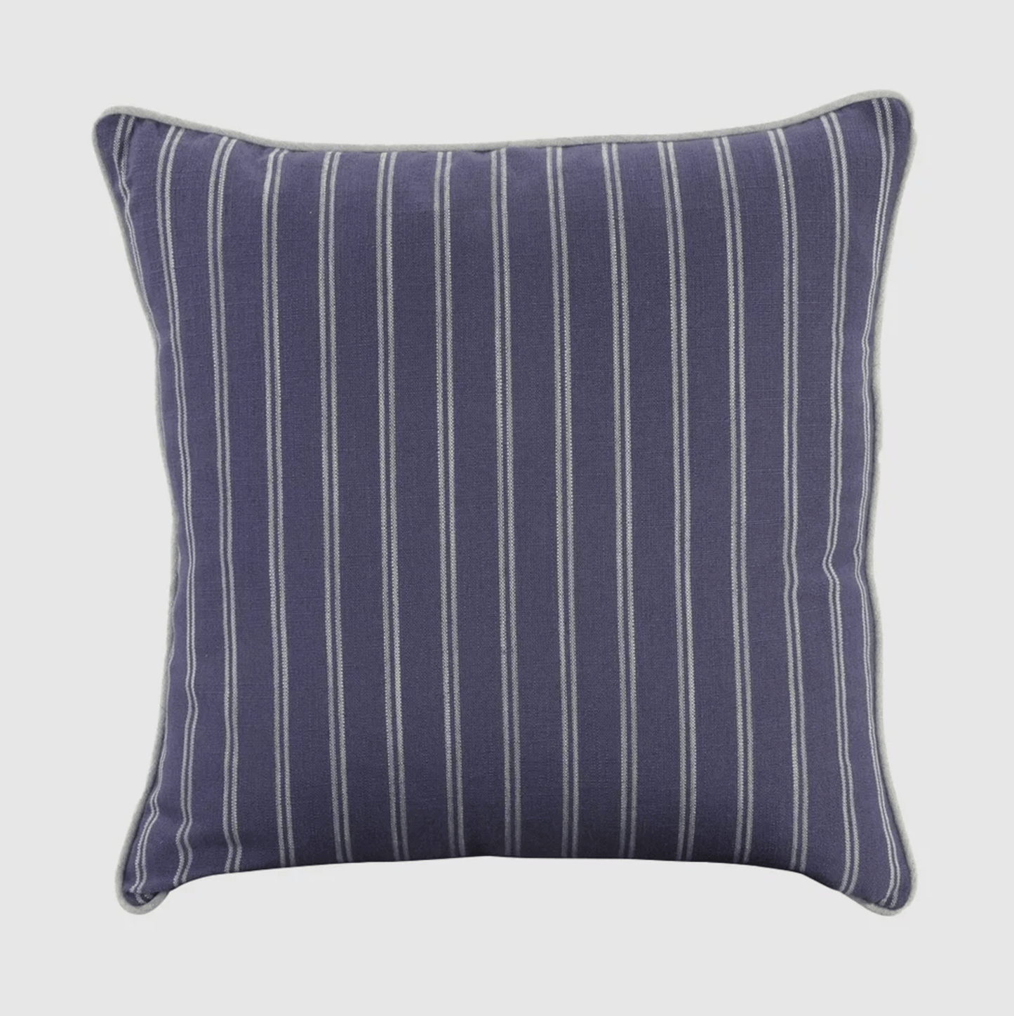 Riviera Navy Pinstripe Cushion