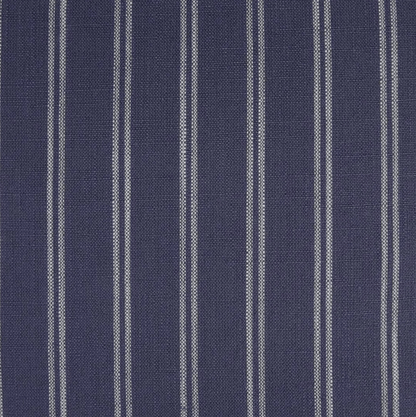 Riviera Navy Pinstripe Cushion