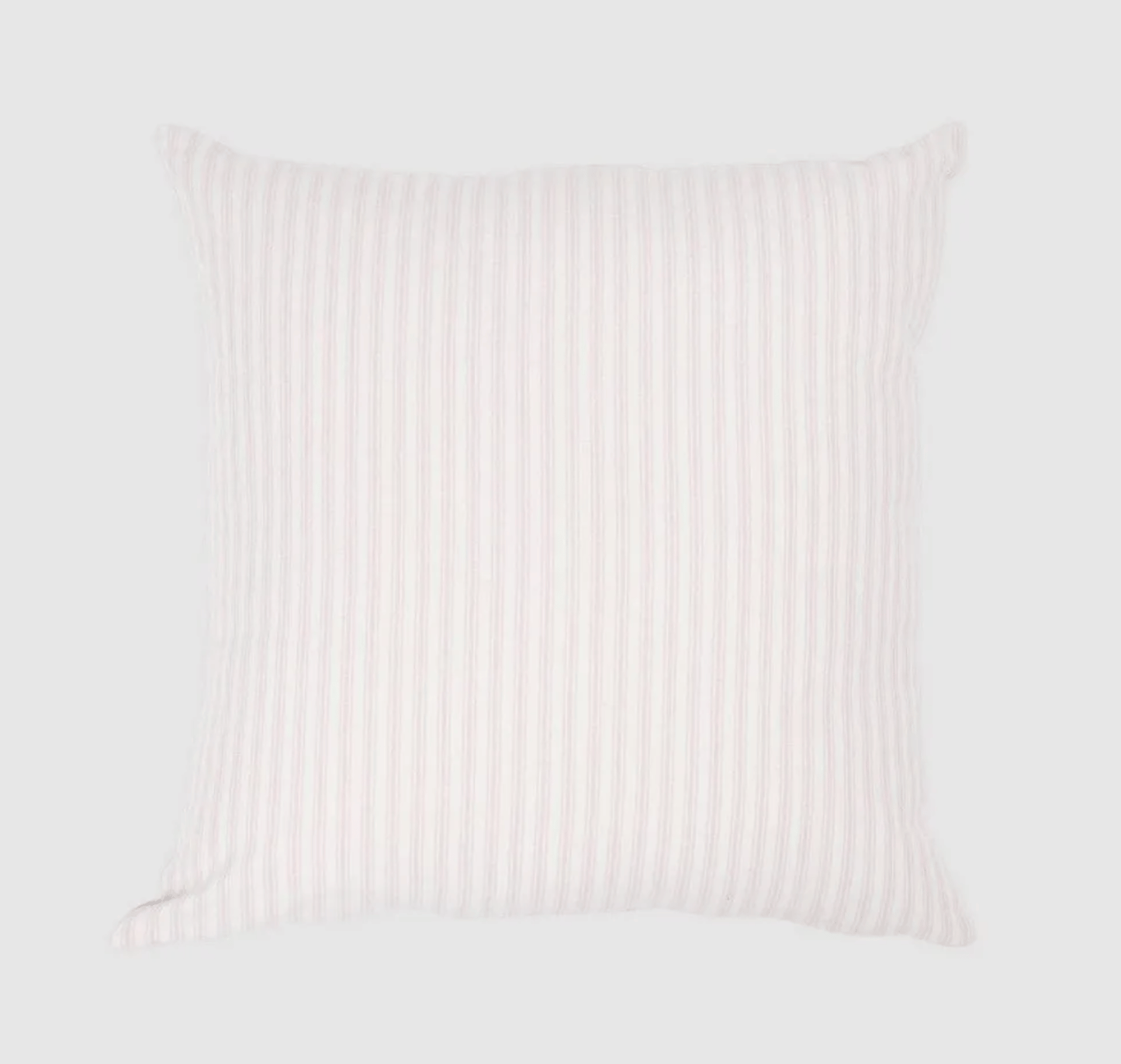 Blush Ticking Cushion