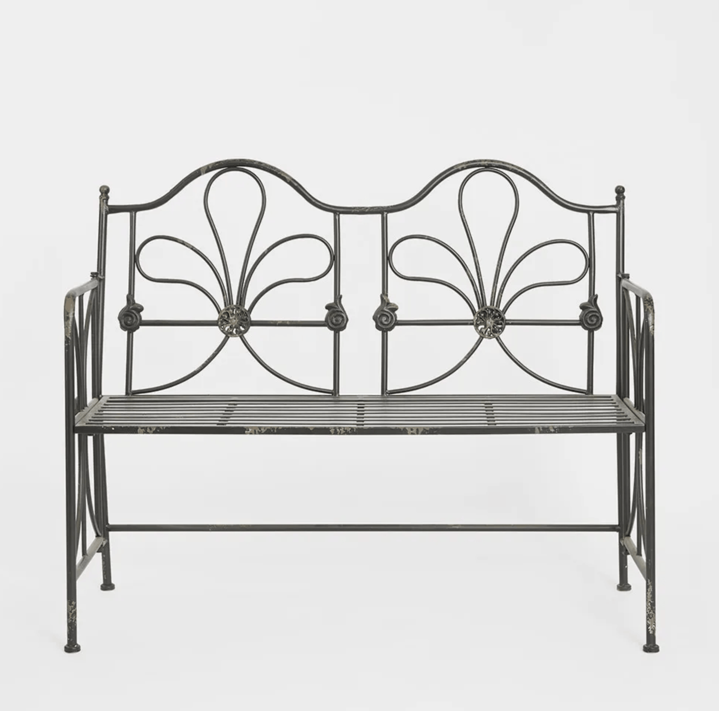 Ivy Garden Bench - Foldable Black
