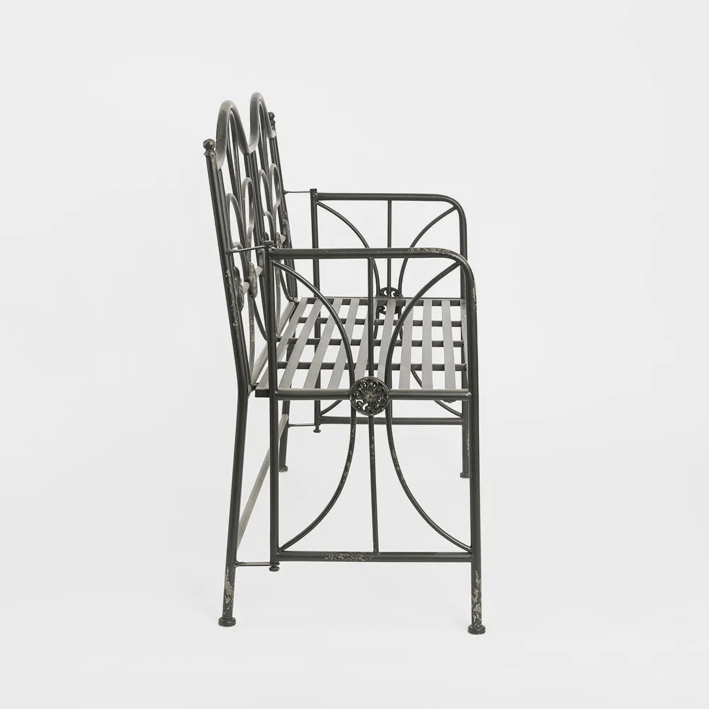 Ivy Garden Bench - Foldable Black