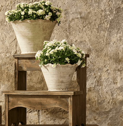 Scalloped Wave Planter Pot