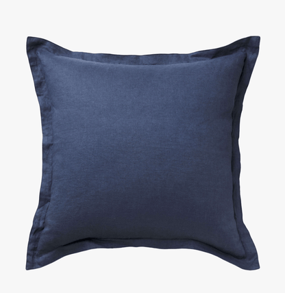 Indigo Linen Cushion