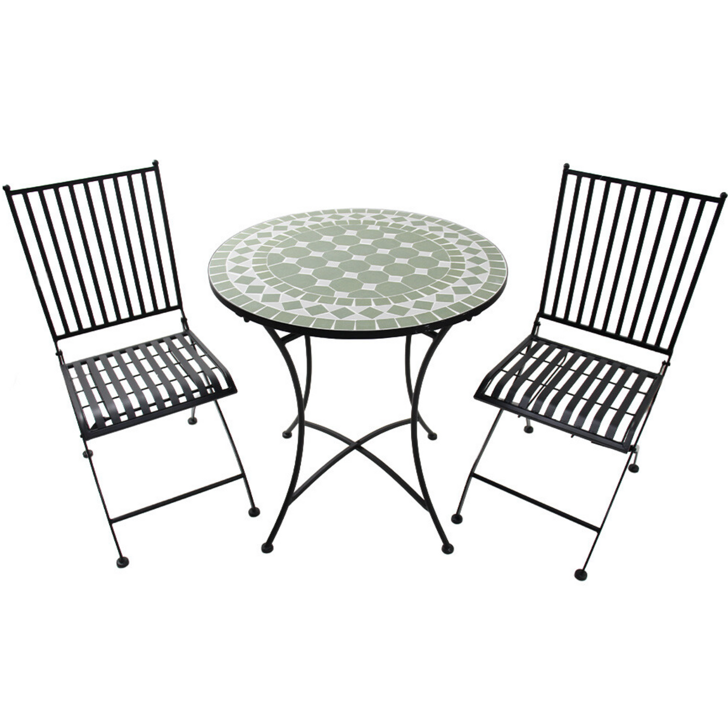 Green Tiled Bistro Table