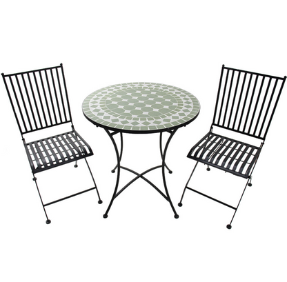 Green Tiled Bistro Table