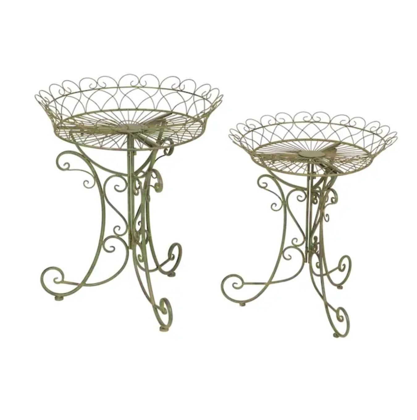 Florentine Round Plant Stands