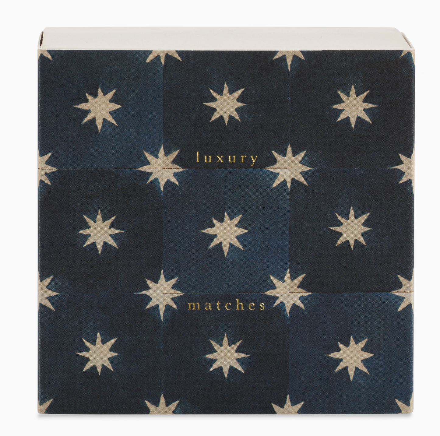 Navy Star Tile Square Matchbox