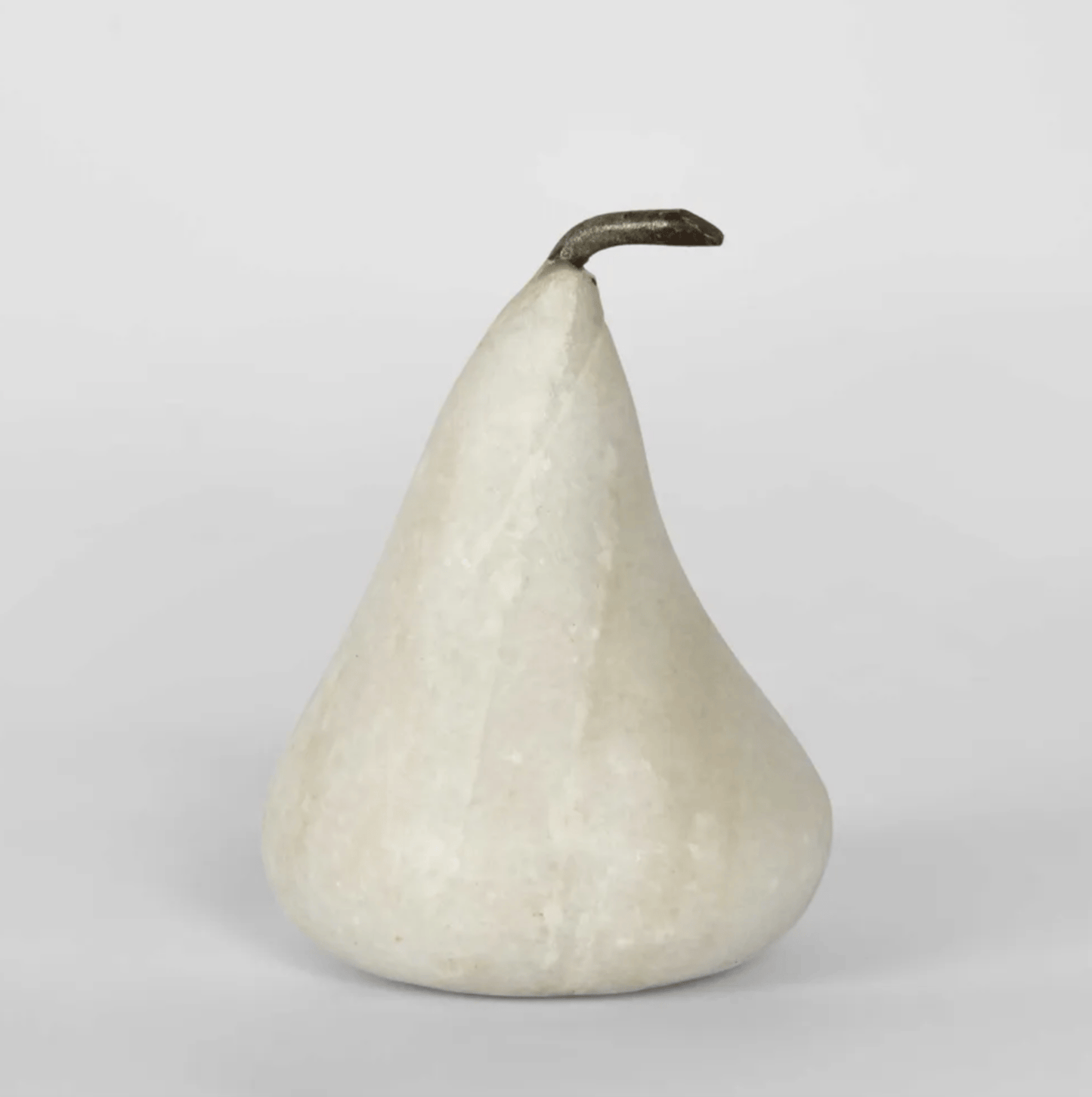 Hand-Carved Marble Pear