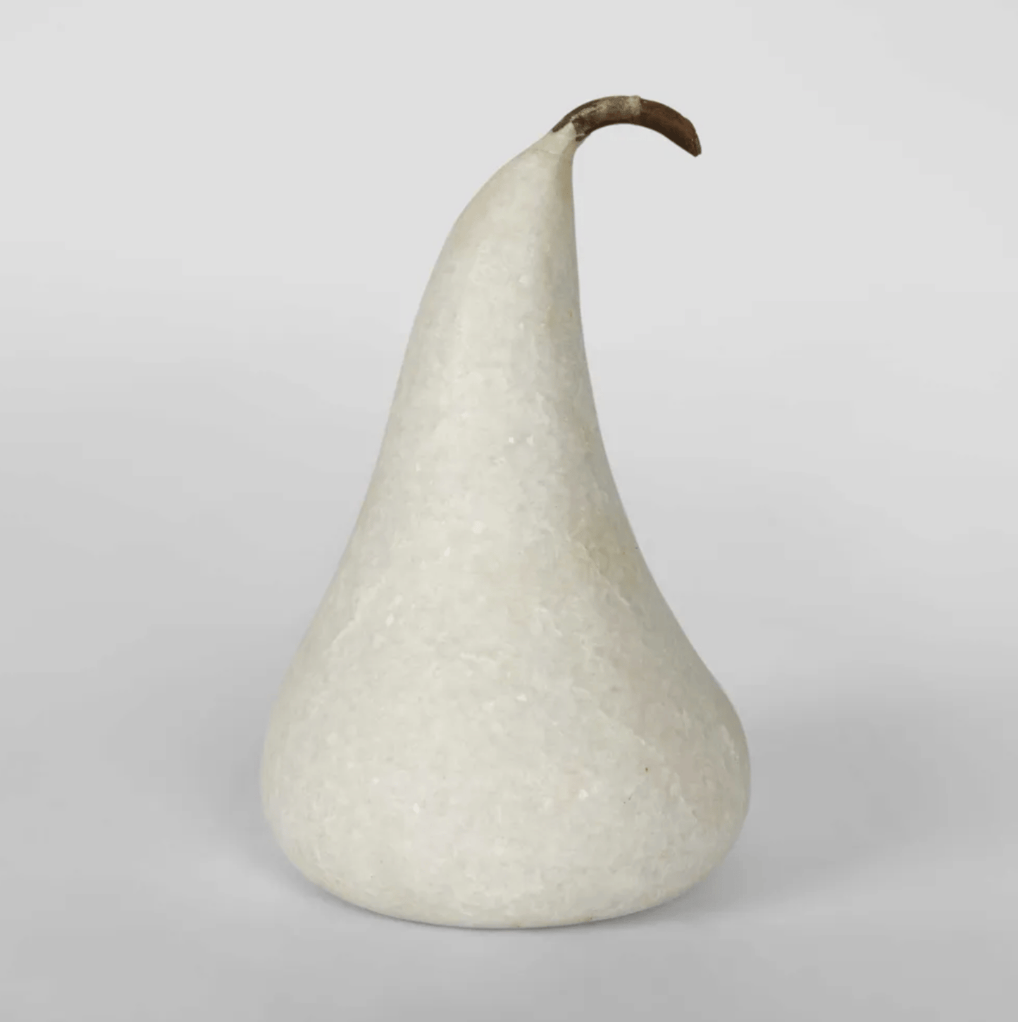 Hand-Carved Marble Pear