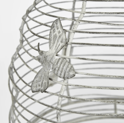 Bee Garden Cloche - Zinc