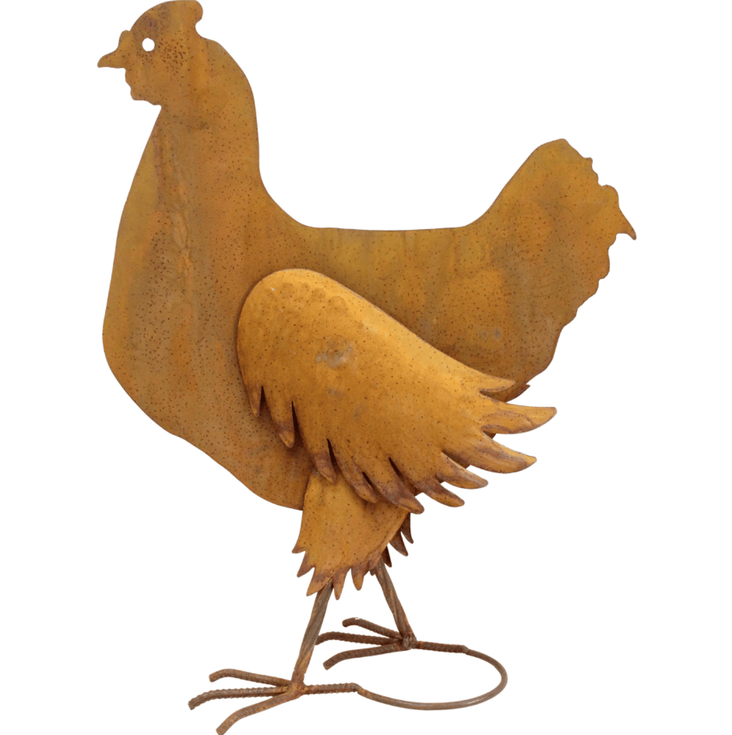 Rust Garden Hen