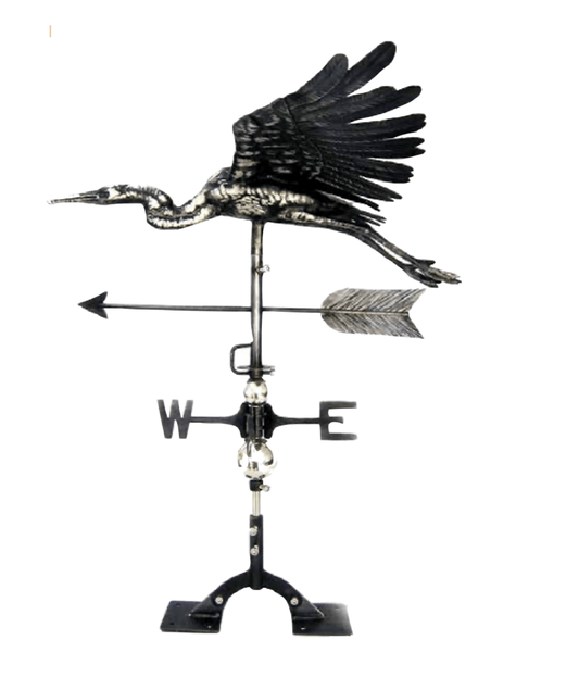 Blue Heron Weather Vane