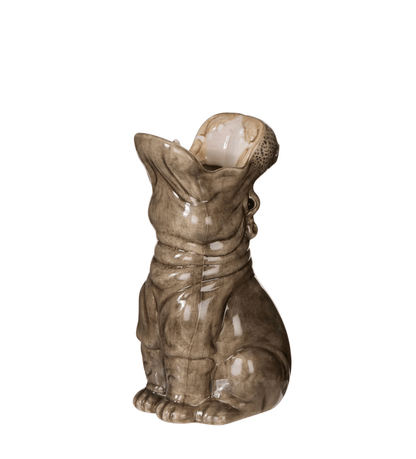 Playful Hippo Vase
