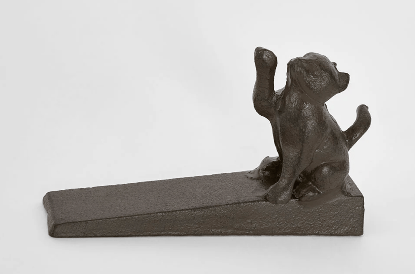 Rustic Cat Door Stop
