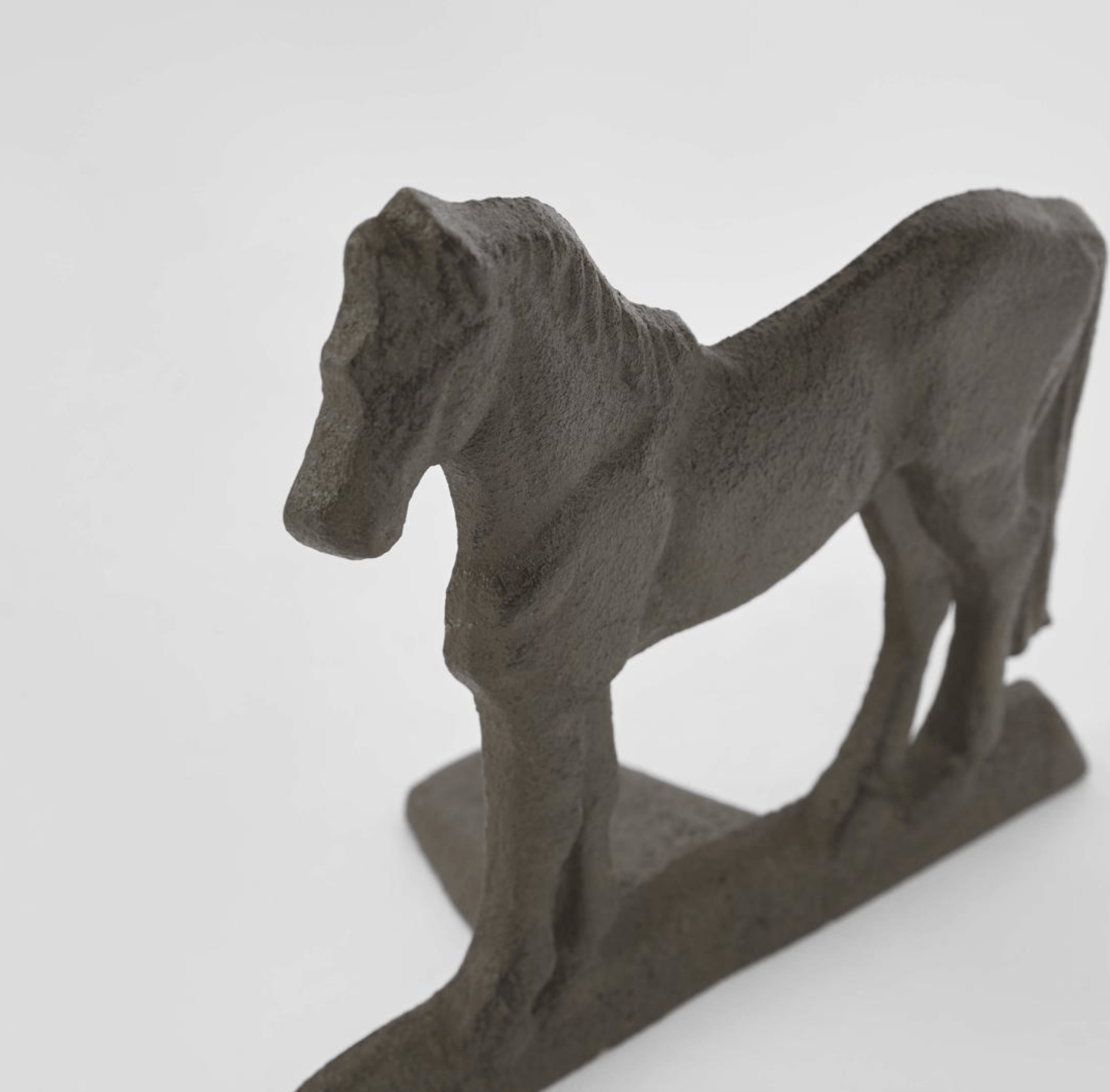 Rustic Horse Door Stop
