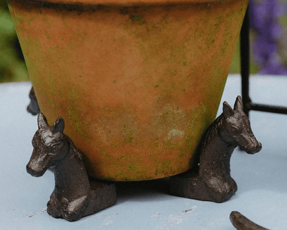 Rustic Horse Pot Feet - Set of 3