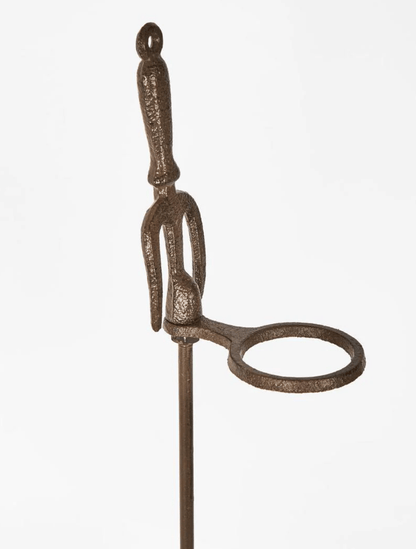 Potager Rain Gauge Stake with Glass Rain Gauge