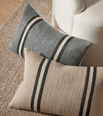 Oyster Stripe Cushion