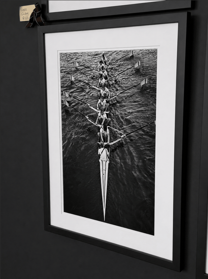 Rowers on the Yarra by Sue Olliver