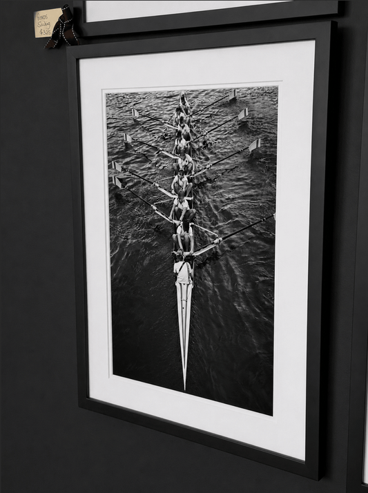Rowers on the Yarra by Sue Olliver
