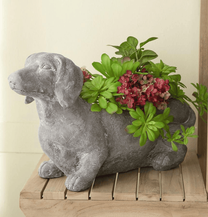 Dachshund Planter