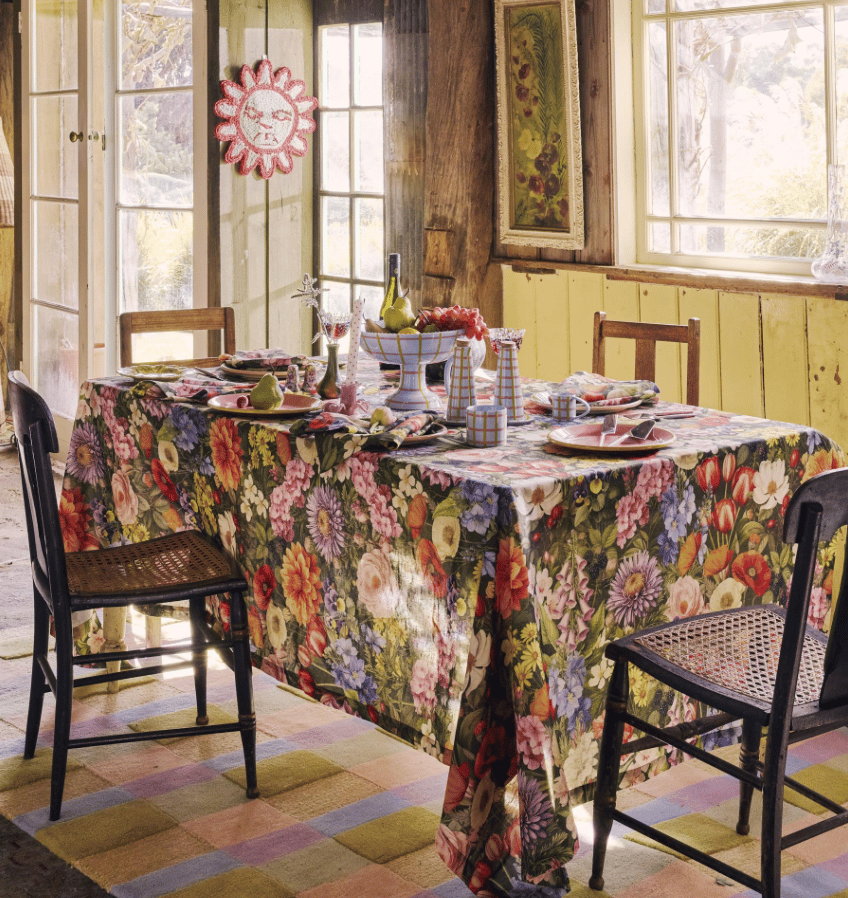 Cottage Garden Tablecloth