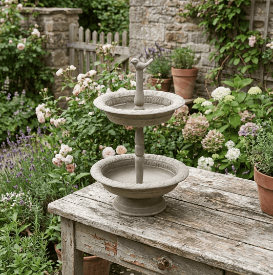 Tiered Bird Bath