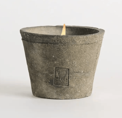 Grey Citronella Candle
