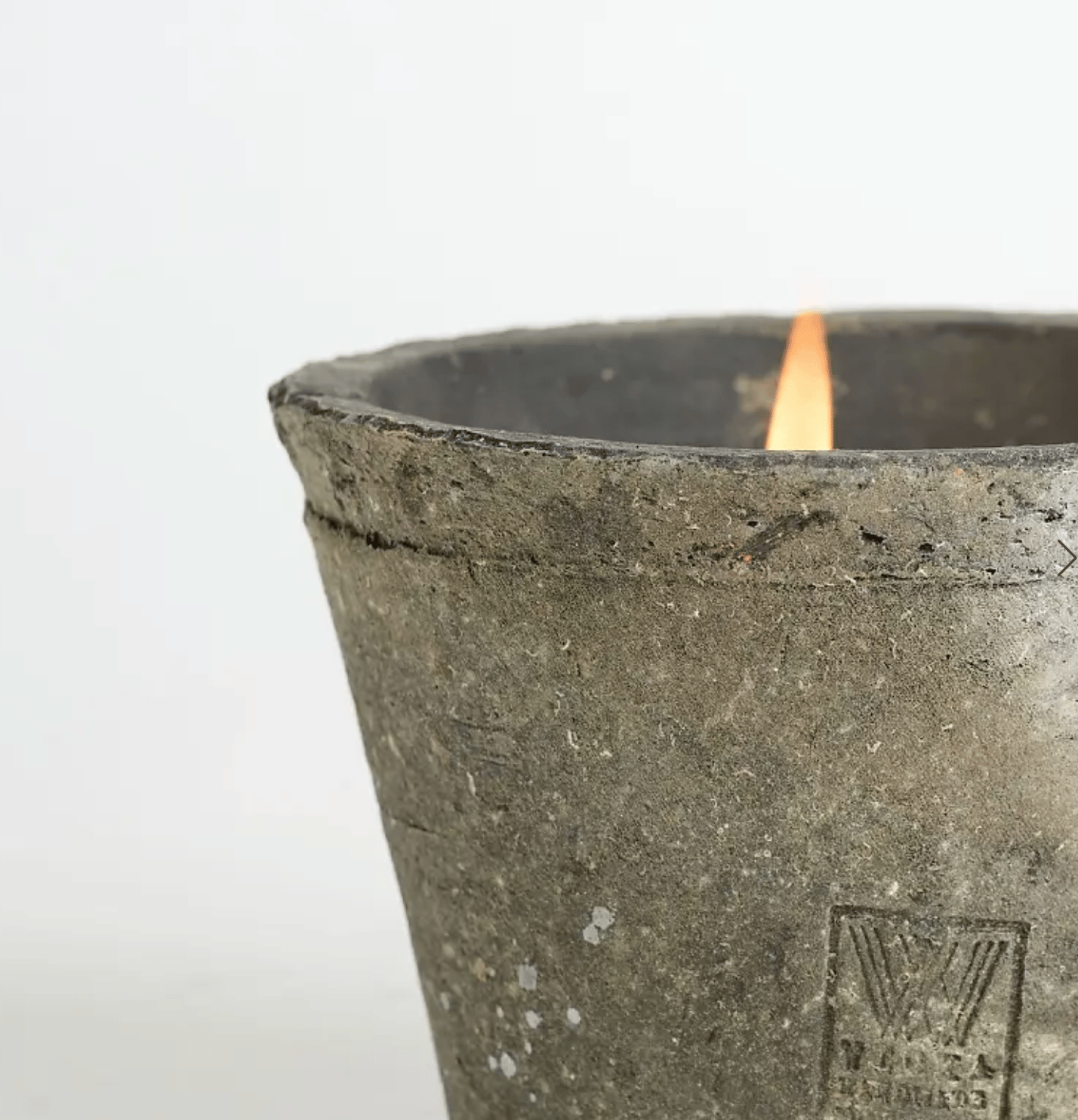 Grey Citronella Candle