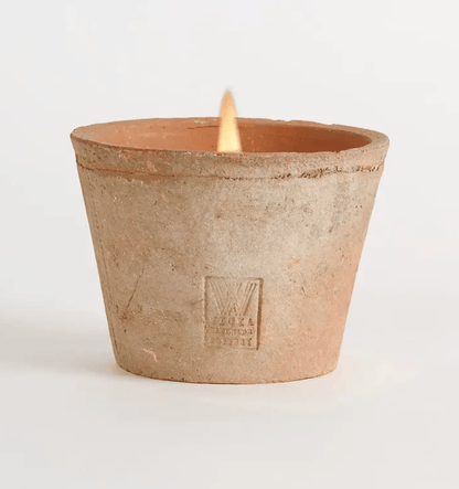 Terracotta Citronella Candle