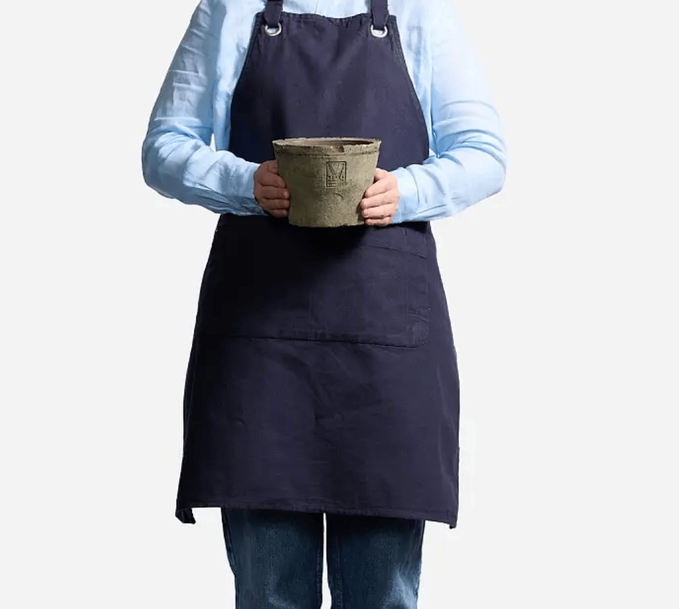 Daisy Grey Pot