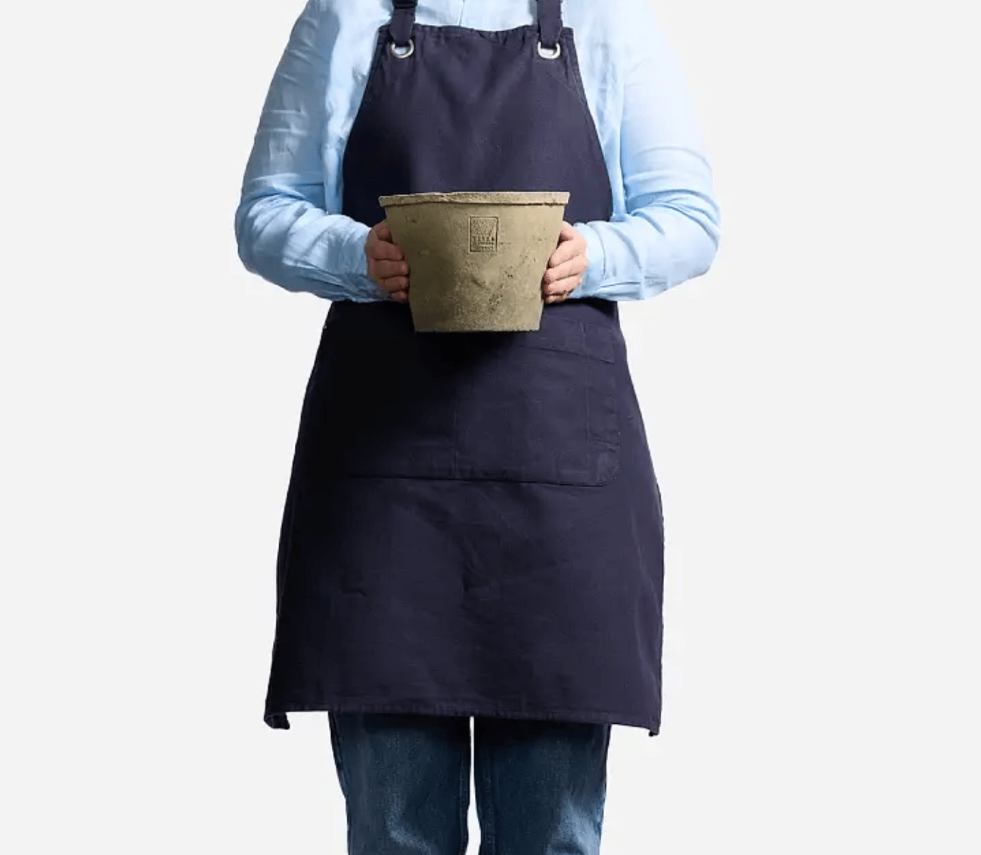 Daisy Grey Pot