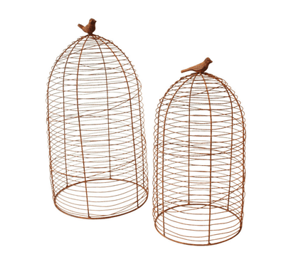 Bird Garden Cloche Set