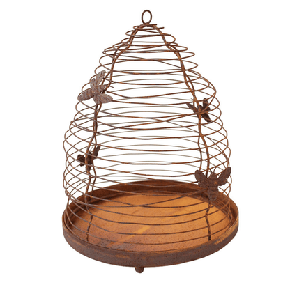 Bee Garden Cloche with Base