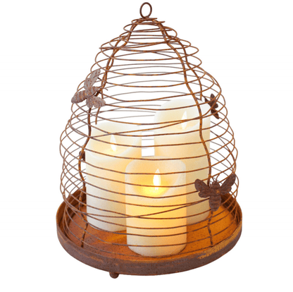 Bee Garden Cloche with Base