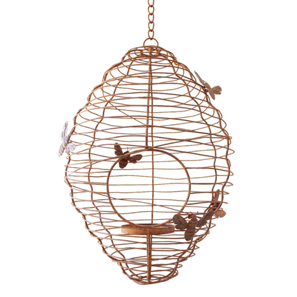 Beehive Hanging Candle Lantern