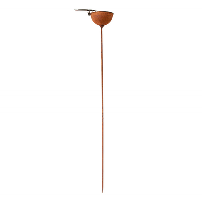 Bee Water Bowl Garden Stake