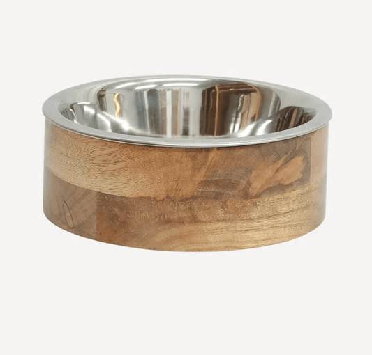 Timber Pet Bowl