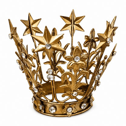 Gold Jewel Crown