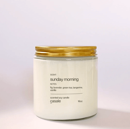 Sunday Morning Candle