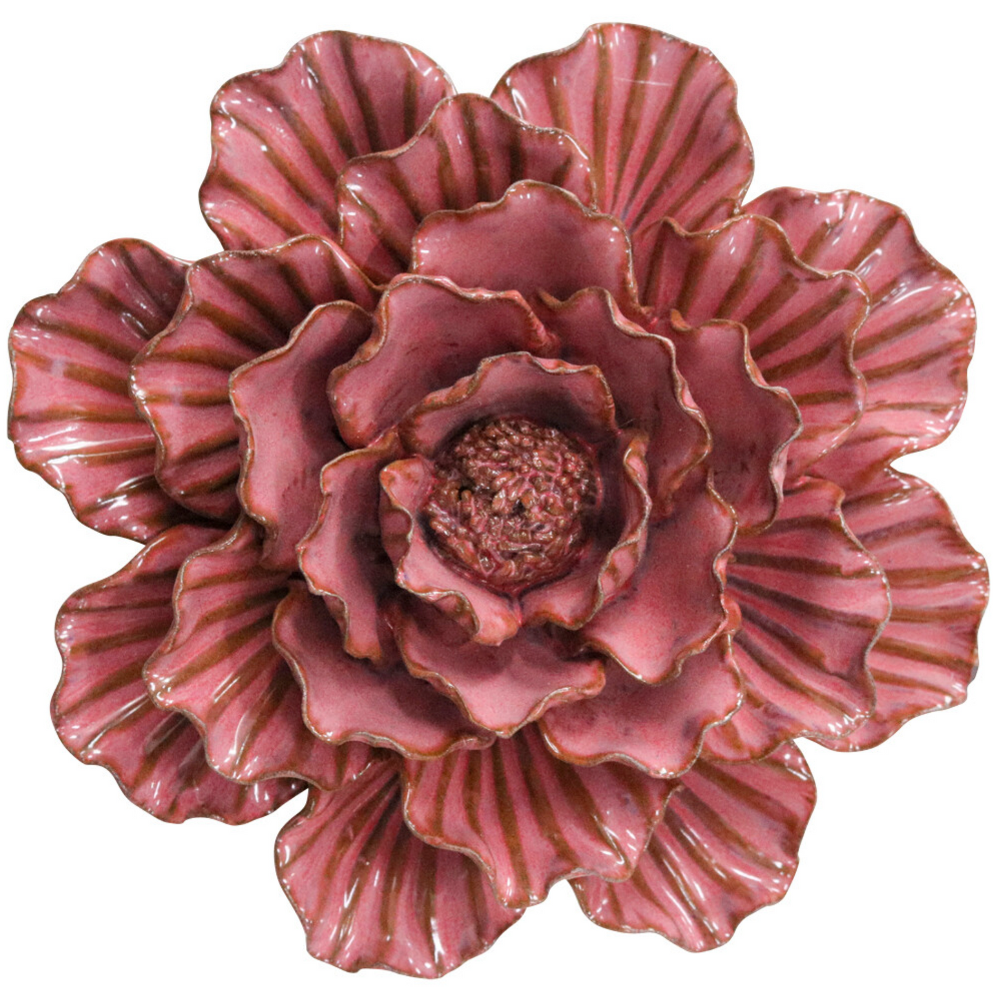 Peony Rose Wall Flower