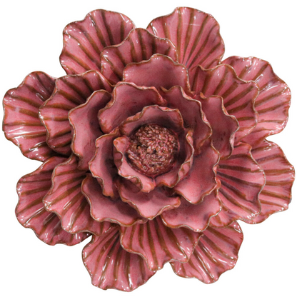 Peony Rose Wall Flower