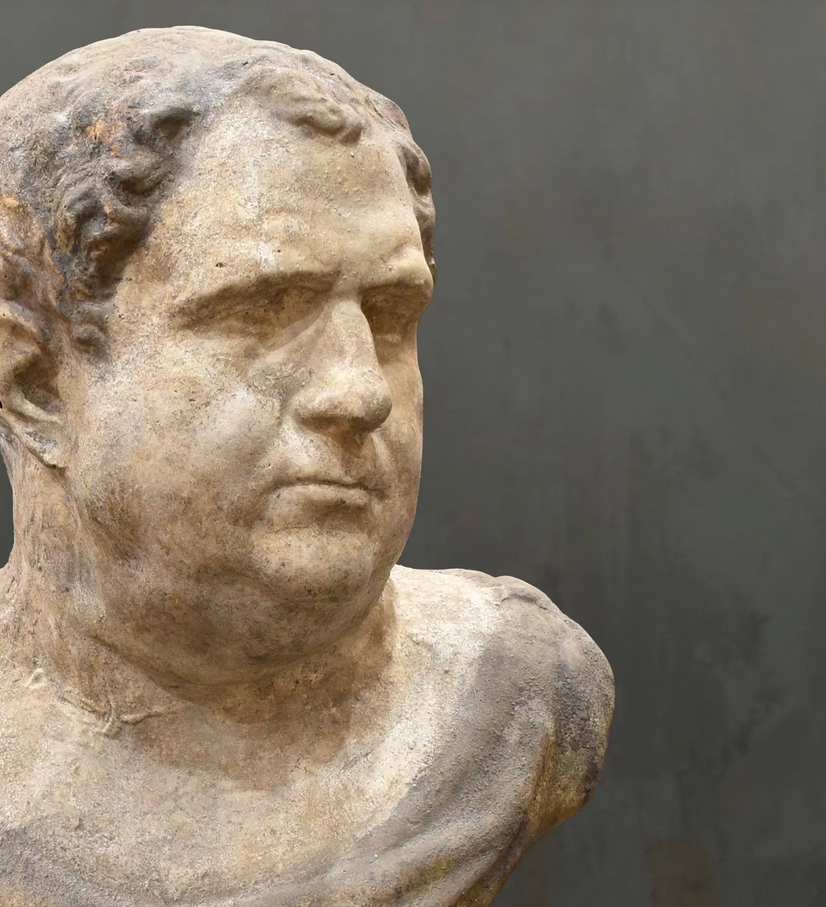 Classical bust, front view