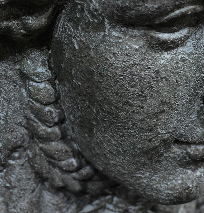 Hermes wall plaque, front three-quarter view