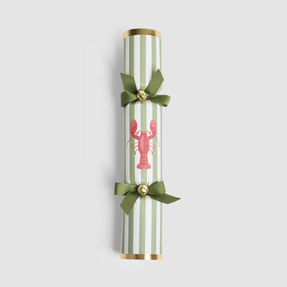 Italian food patterned Christmas crackers