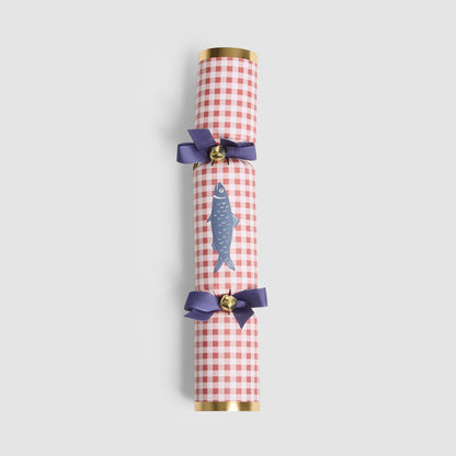 Italian food patterned Christmas crackers
