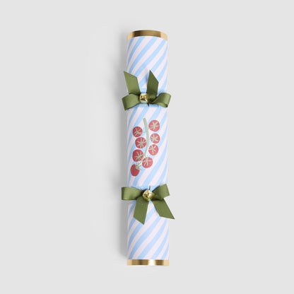 Italian food patterned Christmas crackers