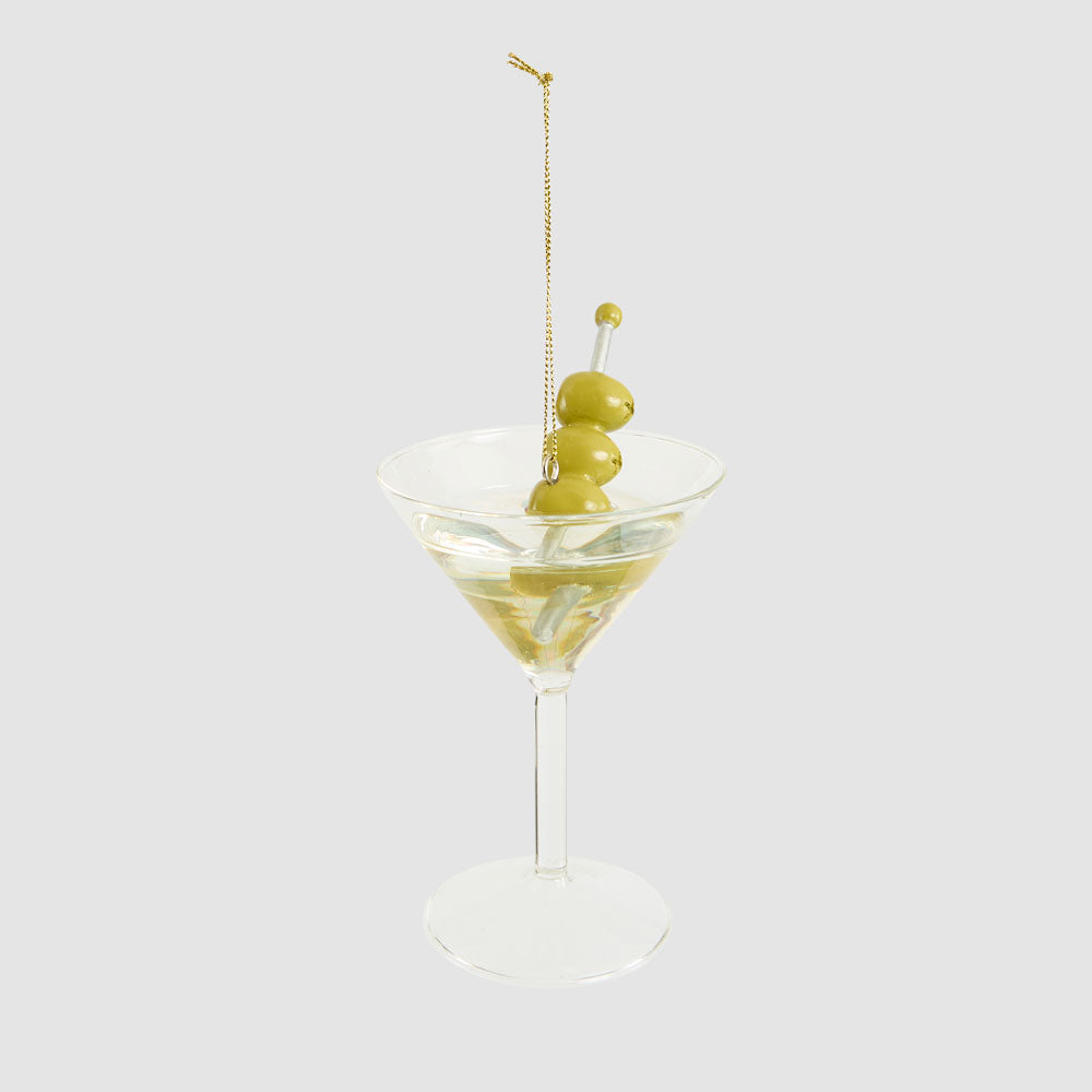 Martini Glass Hanging Decoration