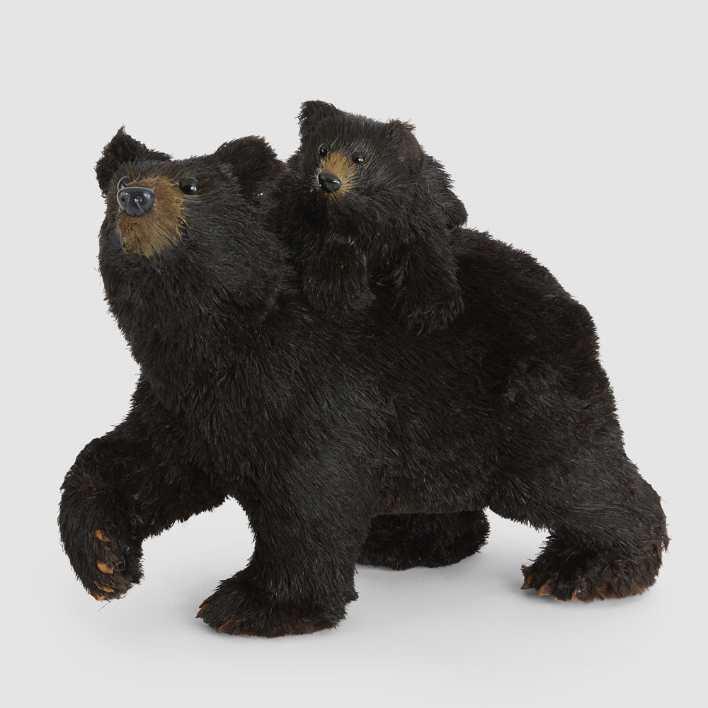 Brown Bear & Cub Decoration